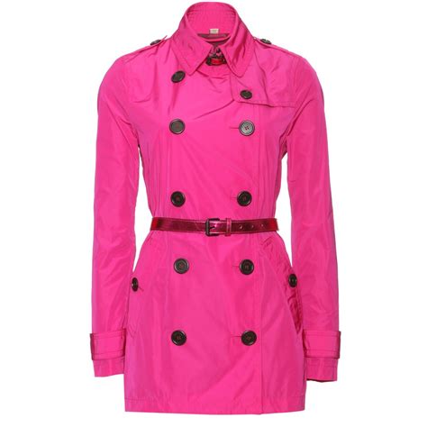 Lyst Burberry Brit Alcester Trench Coat In Purple