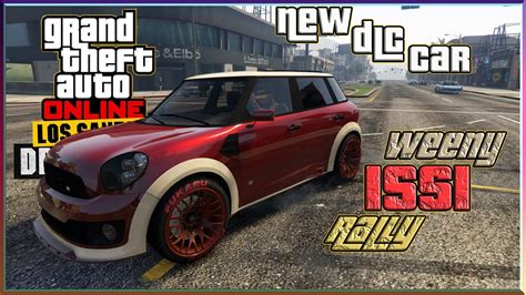 GTA GARAGE Weeny ISSI RALLY NEW DLC CAR YouTube