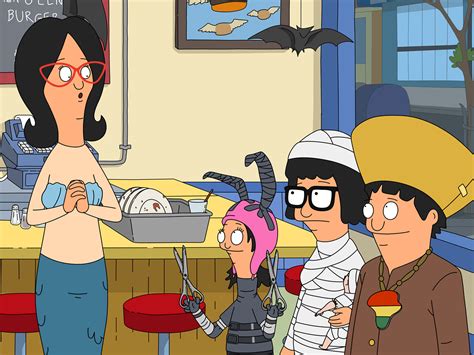 Bobs Burgers Halloween Fasrmilitary