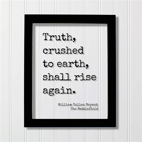 Amazon.com: William Cullen Bryant - The Battlefield - Truth crushed to