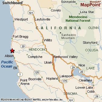 Where Is Mendocino California See Area Map More