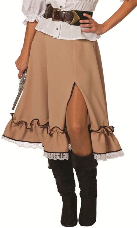 Costume Jupe Cow Girl Grande Taille D Guisement Adulte Femme V