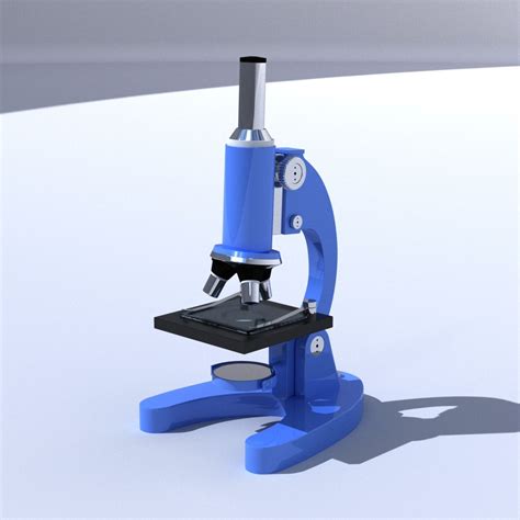 Microscope 3D Model $49 - .max .stl .obj .fbx .dxf .3ds - Free3D