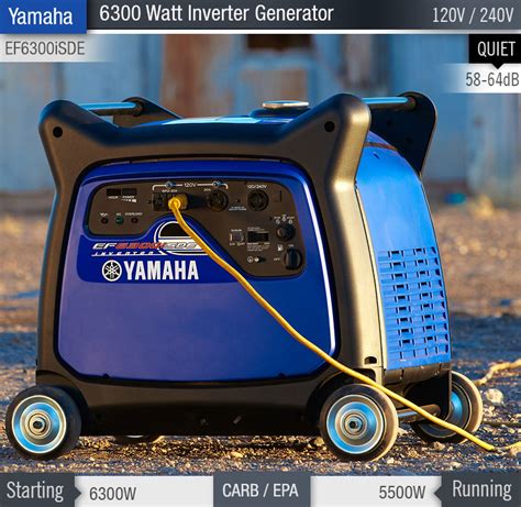 Yamaha Ef Isde Inverter Generator National Supply