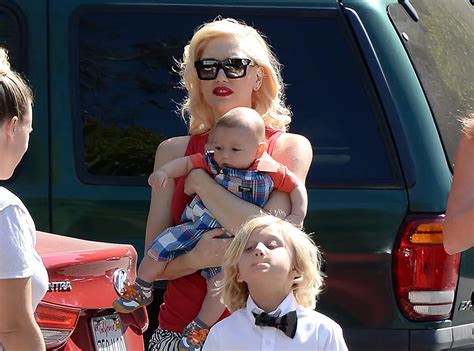 Photos Gwen Stefani une maman gaga de ses boys à Beverly Hills