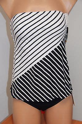 Nwt Anne Cole Swimsuit Bikini Tankini Pc Set Sz S Strap Multi Ebay