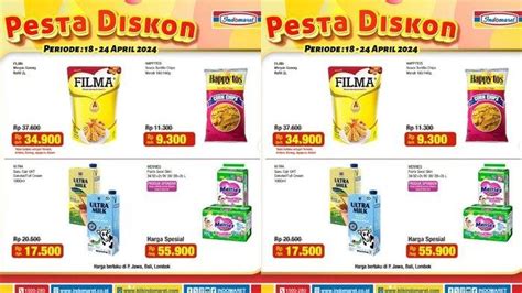 Katalog Promo Indomaret Hari Ini 22 April 2024 Minyak Goreng Filma 2