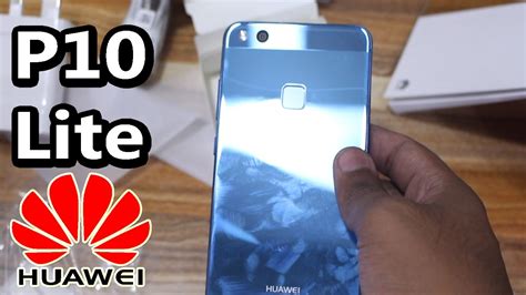 Huawei P Lite Unboxing The Blue Beauty Youtube