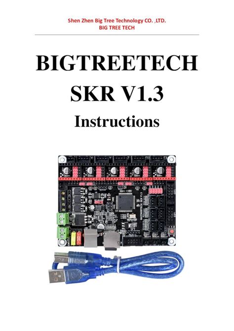 Pdf Bigtreetech Skr V Bigtreetech Skr V Motherboard Is R D By Shen