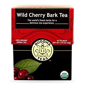 Amazon Buddha Teas Wild Cherry Bark Tea 18 Count Pack Of 6