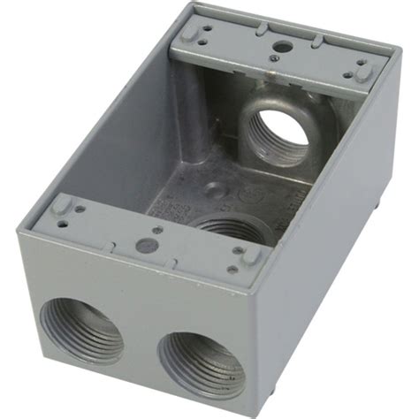 Weatherproof Boxes Electrical Boxes Conduit Fittings The Home Depot