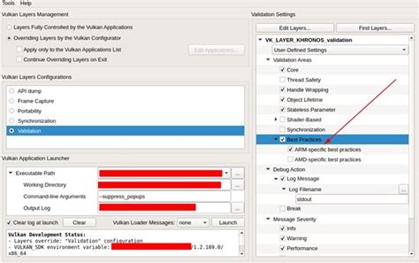 Arm Best Practice Warnings In The Vulkan SDK Mobile Graphics And