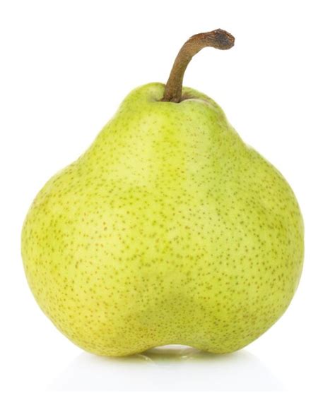 Premium Photo Ripe Pear Isolated On White