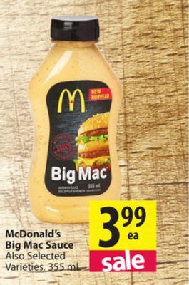 Mcdonald S Big Mac Sauce For Sale Playaudit