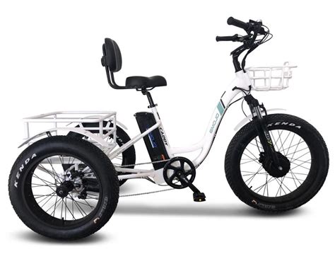 Best Three Wheel Electric Bike Emojo Caddy Pro Portable4life