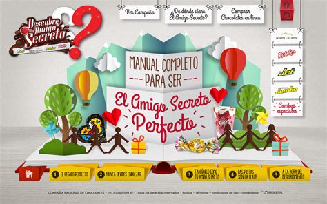 Descubre Tu Amigo Secreto / Sitio WEB | Behance