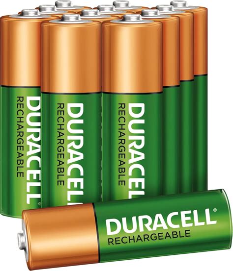 Duracell Baterías Aaa Recargables Paquete De 12 Unidades