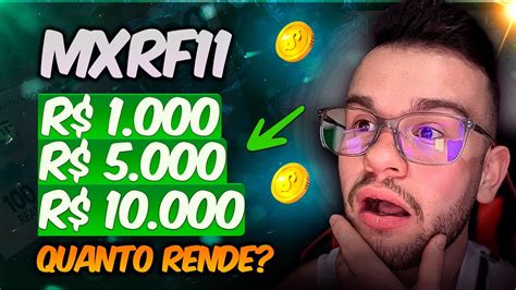 Mxrf Quanto Rende Por M S E Reais Investidos No