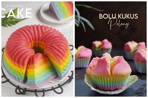 Resep Bolu Pelangi Yang Lembut Enak Empuk Dan Mengembang Sempurna