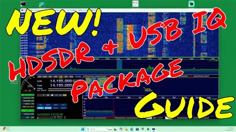 Icom Usb Iq And Hdsdr Installation Guide New Youtube