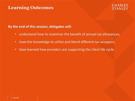 Tax Planning Utilising Multiple Wrappers Ppt Download