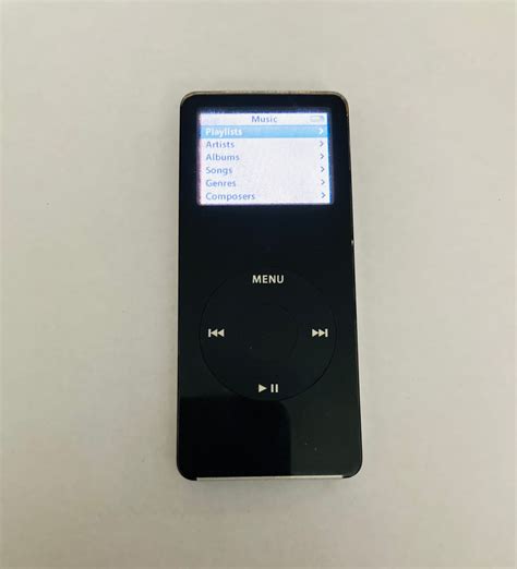 1 & 2 Gbs 1st Gen Apple Ipod Nano Black - Etsy