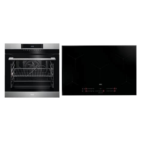 Aeg Hap4020 Built In Electric 60cm Stainless Steel Single Oven And 60cm