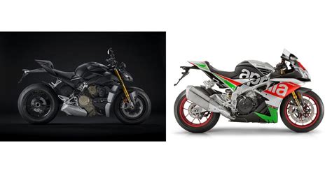 Motorrad Vergleich Ducati Streetfighter V S Vs Aprilia Rsv Rf