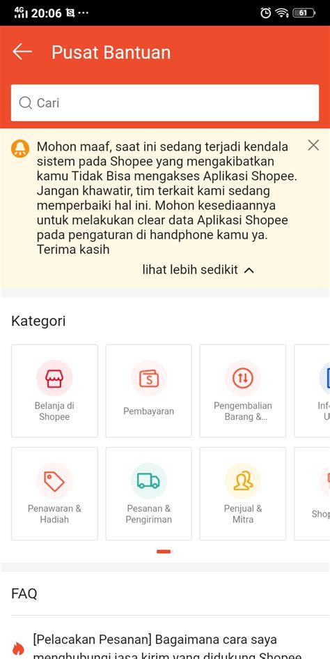 Jika Masih Muncul Halaman Sedang Dalam Perbaikan Shopee Beri Tips