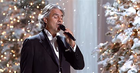 ‘White Christmas’ Song by Andrea Bocelli was Voted the 2nd Most Popular ...