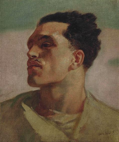 Glyn Warren Philpot R A 1884 1937 Head Of A Man Painting By Artistic