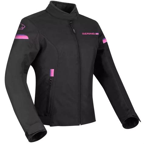 Blouson Femme Bering Lady Riva Noir Fuchsia Blousons Et Vestes Moto Femme