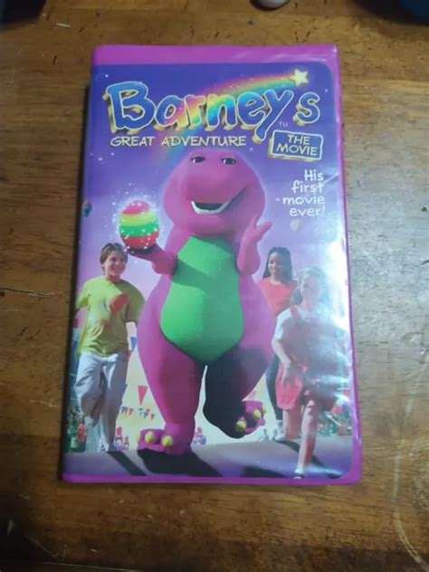 Barney Barneys Great Adventure The Movie Vhs 1998 Vg Insert £7 60 Picclick Uk