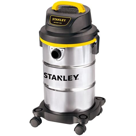 Stanley 5 Gal Stainless Steel Wetdry Vacuum Sl18130 The Home Depot