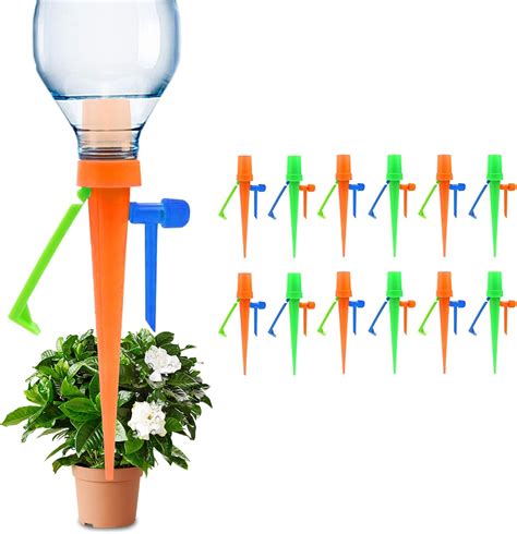 Lamantt Pack Plant Watering Devices Self Watering Spikes Automatic