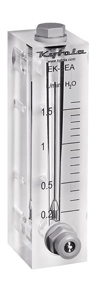 Variable Area Flow Meter Model E Kytola