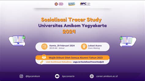 Sosialisasi Tracer Study Youtube