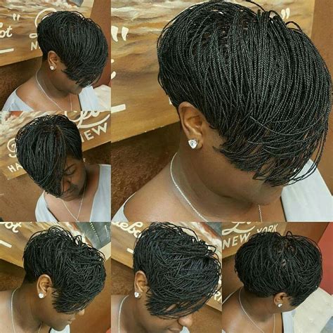 Short Micro Braids Hairstyles Pictures Easy Braid Haristyles