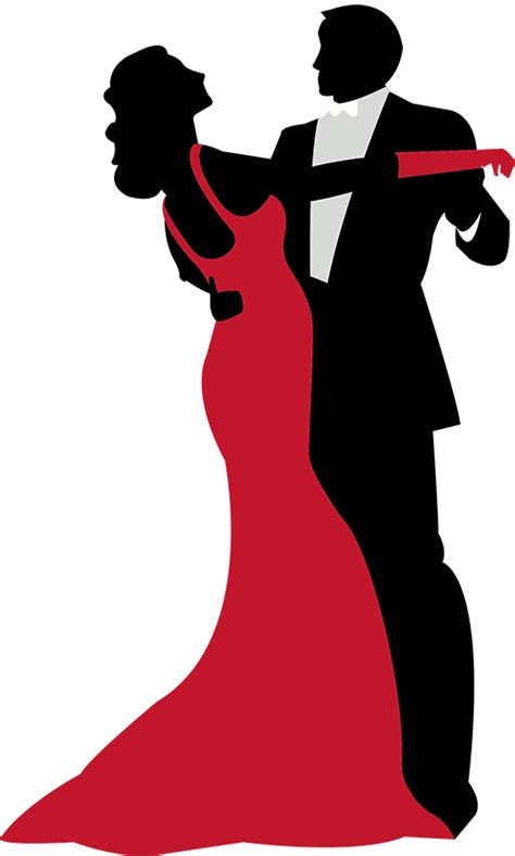 Ballroom Dance Clip Art Silhouette Png Download 500 832 Free