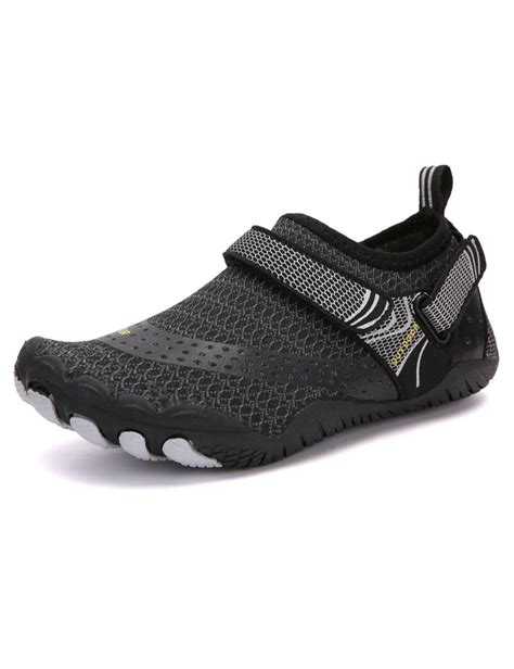 Kids Water Shoes Barefoot Quick Dry Aqua Sports Shoes Boys Girls - Black Size Bigkid US2=EU32 ...