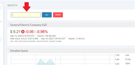 Ticker Symbol - Personal Finance Lab