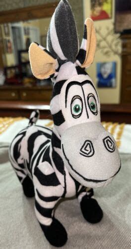 Madagascar 3 Marty The Zebra 14 Licensed Plush Stuffed Animal Toy