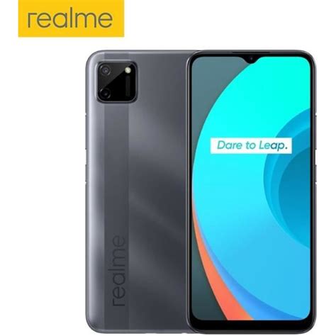 Realme C Smartphone Go Go Dual Sim Gris Cdiscount