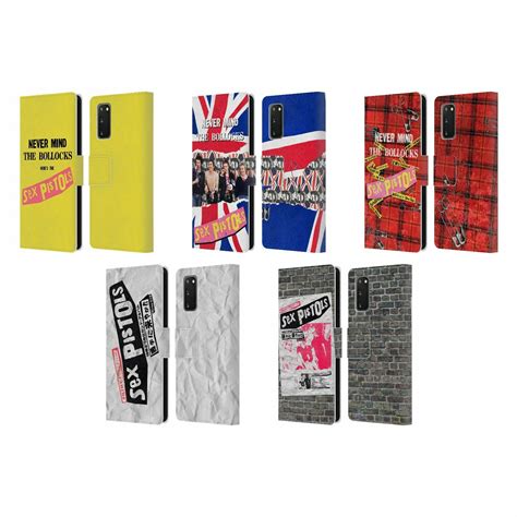 Official Sex Pistols Band Art Leather Book Wallet Case For Samsung Phones 1 Ebay