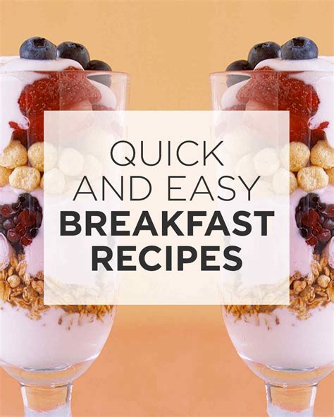 Quick and Easy Breakfast Recipes | Martha Stewart