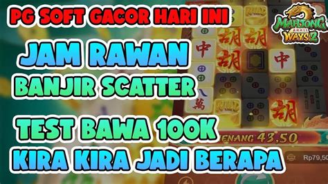 MAHJONG WAYS 2 MODAL 100K DI KASIH UANG HARIAN PG SOFT HARI INI