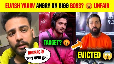 Elvish Yadav Reacts On Uk Rider Evicted From Bigg Boss Angry