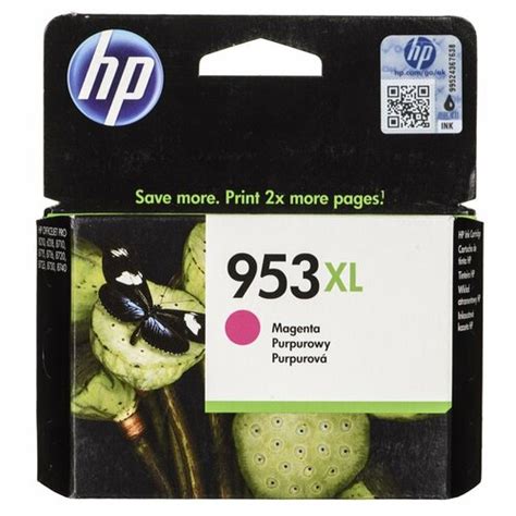 HP 953 XL Instant Ink Purpurowy 18 Ml F6U17AE Tusz Niskie Ceny I