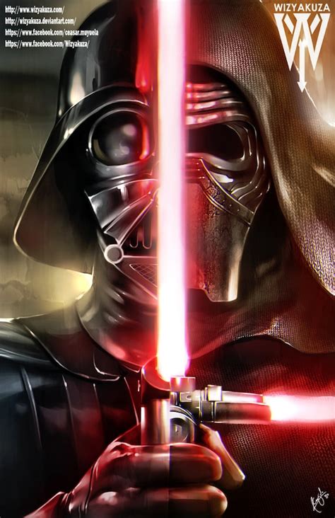 Darth Vader And Kylo Ren I Will Finish What You By Wizyakuza