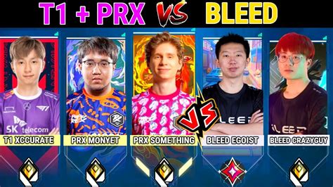 PRX Somethings PRX Monyet T1 Xccurate Matched Against Bleed Egoist